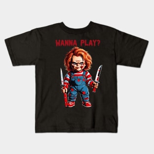 Wanna Play?? Kids T-Shirt